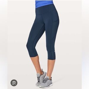 Lululemon Fast and Free Crop Leggings